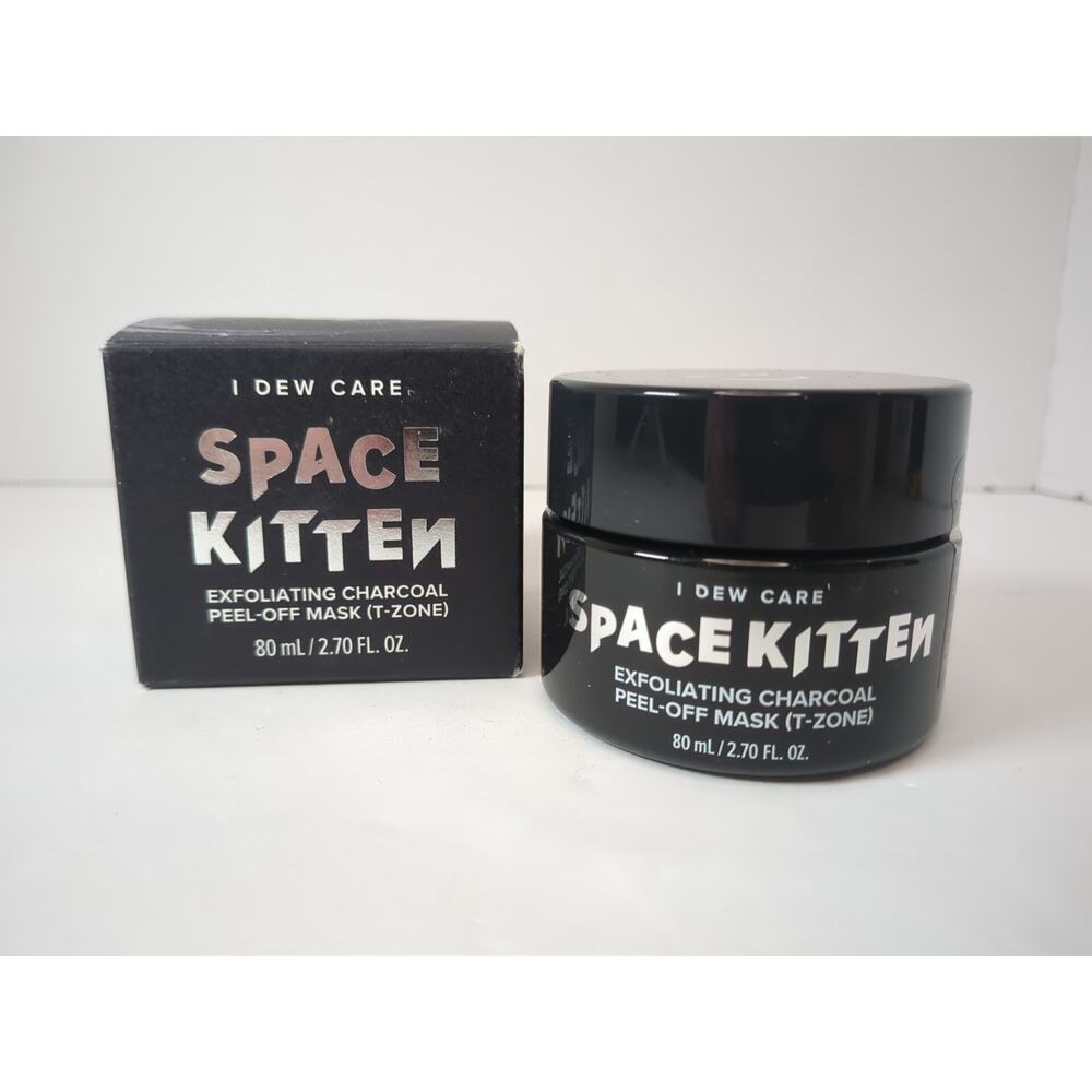 I Dew Care Space Kitten Exfoliating Charcoal Peel-Off Mask T-Zone 80ml Exp 12/27